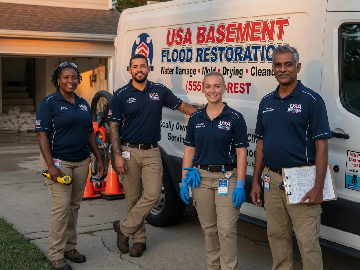 Basement Flood Cleanup company in Black Earth, WI